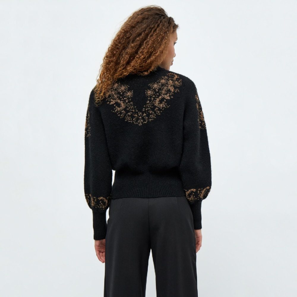 Leika Knit Pullover Black | Minus