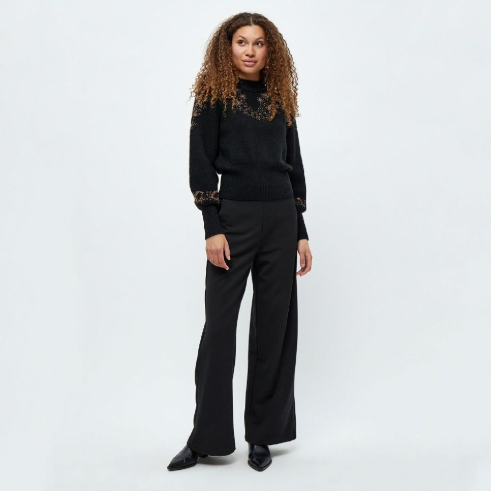 Leika Knit Pullover Black | Minus