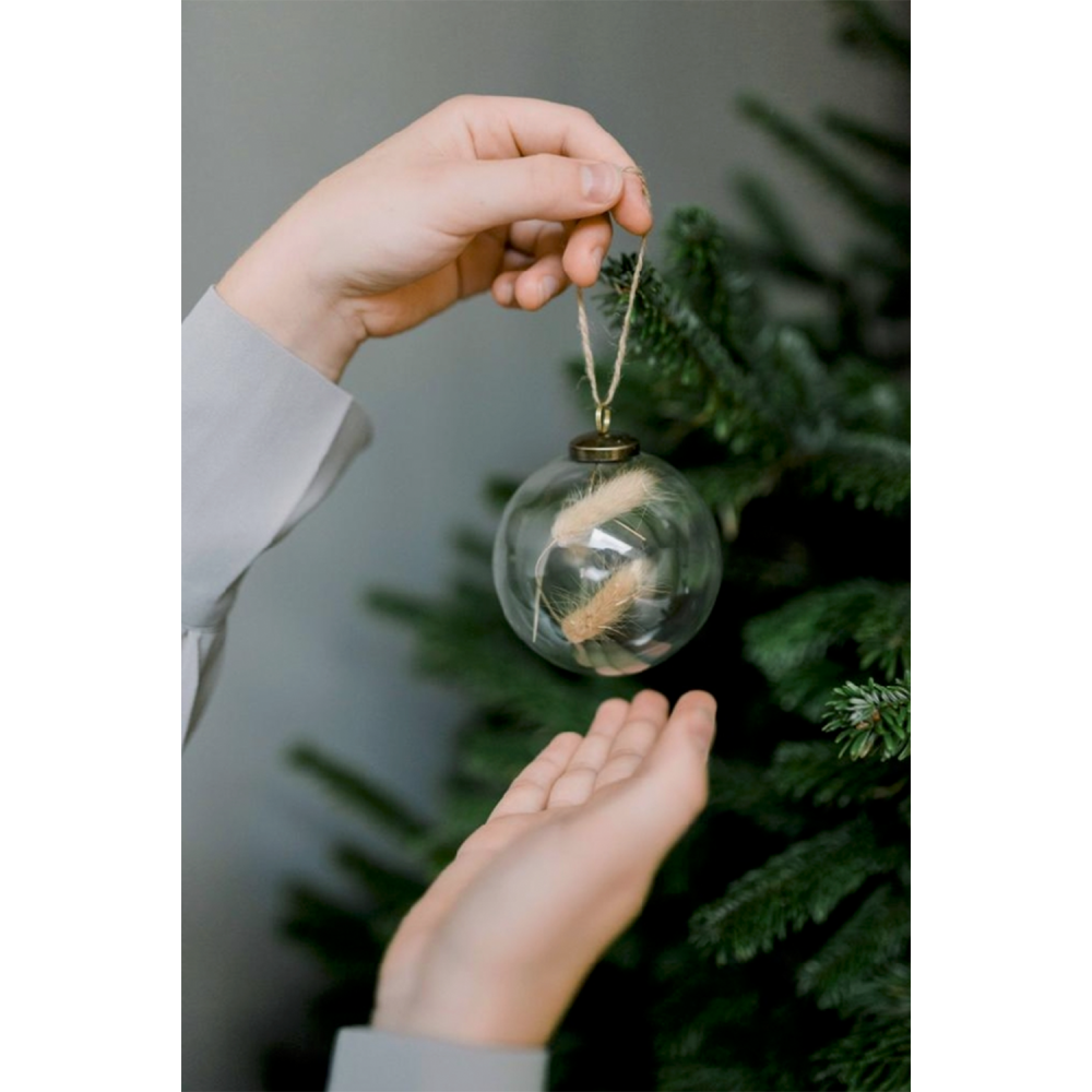 Kerstbal Cis met Pluim | Leeff