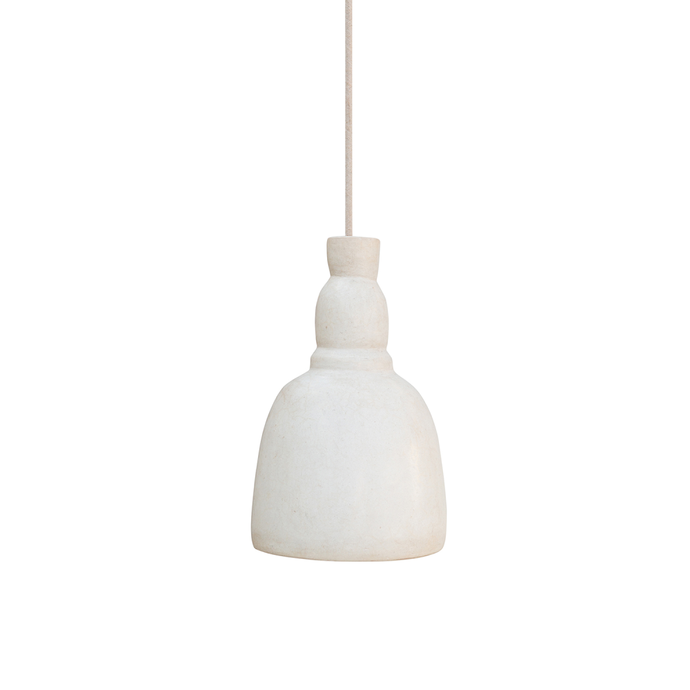 Tadelakt Lamp Natural Bell | Household Hardware