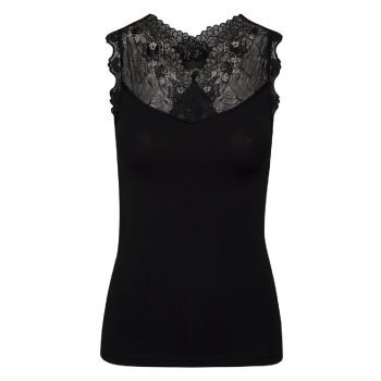 Vanessa V-Neck Sleeveless Lace Top | Minus