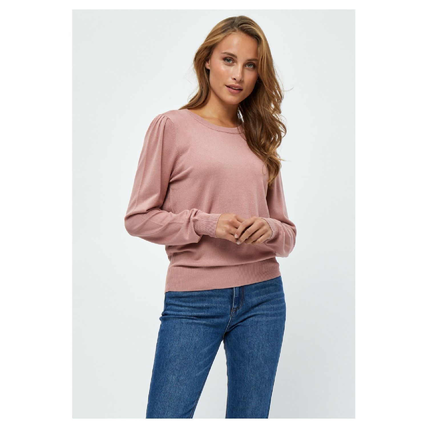 Tana Long Sleeve Knit Pullover | Peppercorn