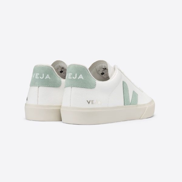 Campo Chromefree Leather Extra White Matcha | VEJA