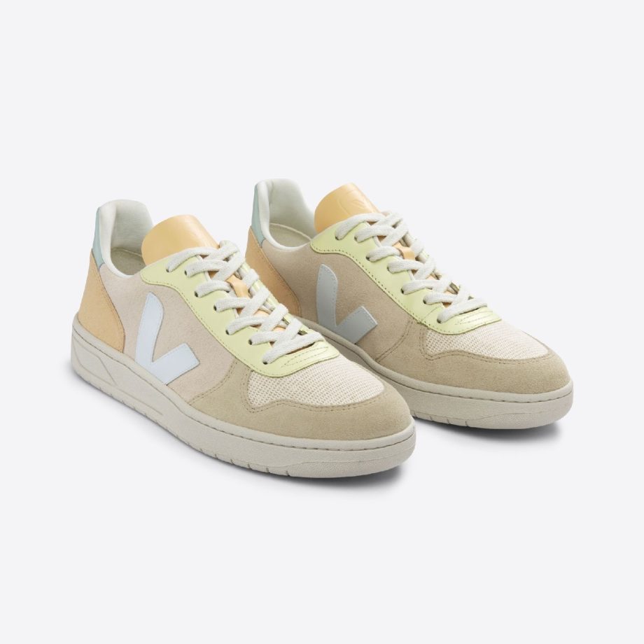 V10 Suede Sable Menthol Multico | VEJA