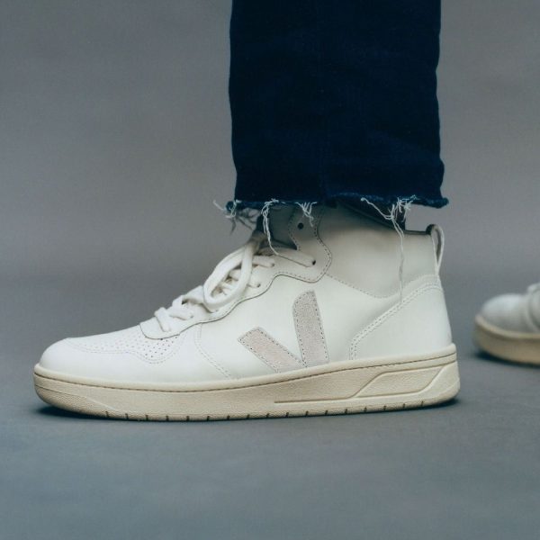 V15 Leather Extra White Natural | VEJA