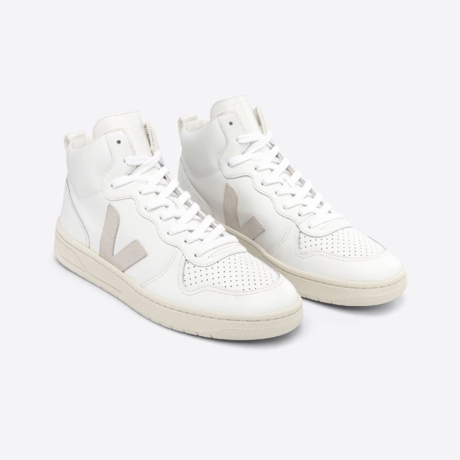 V15 Leather Extra White Natural | VEJA