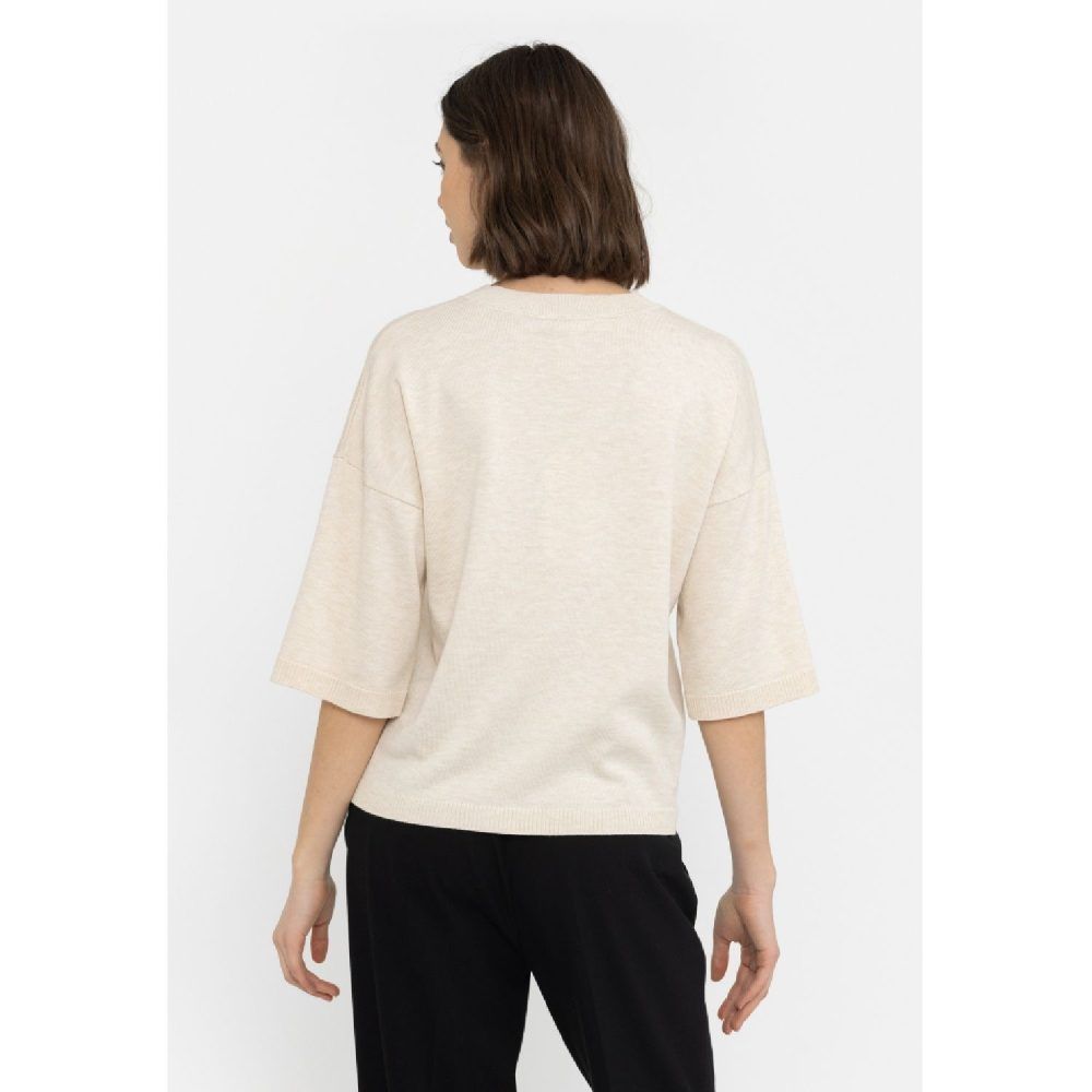 Marla 2/4 Boxy Knit Whitecap Gray | Soft Rebels