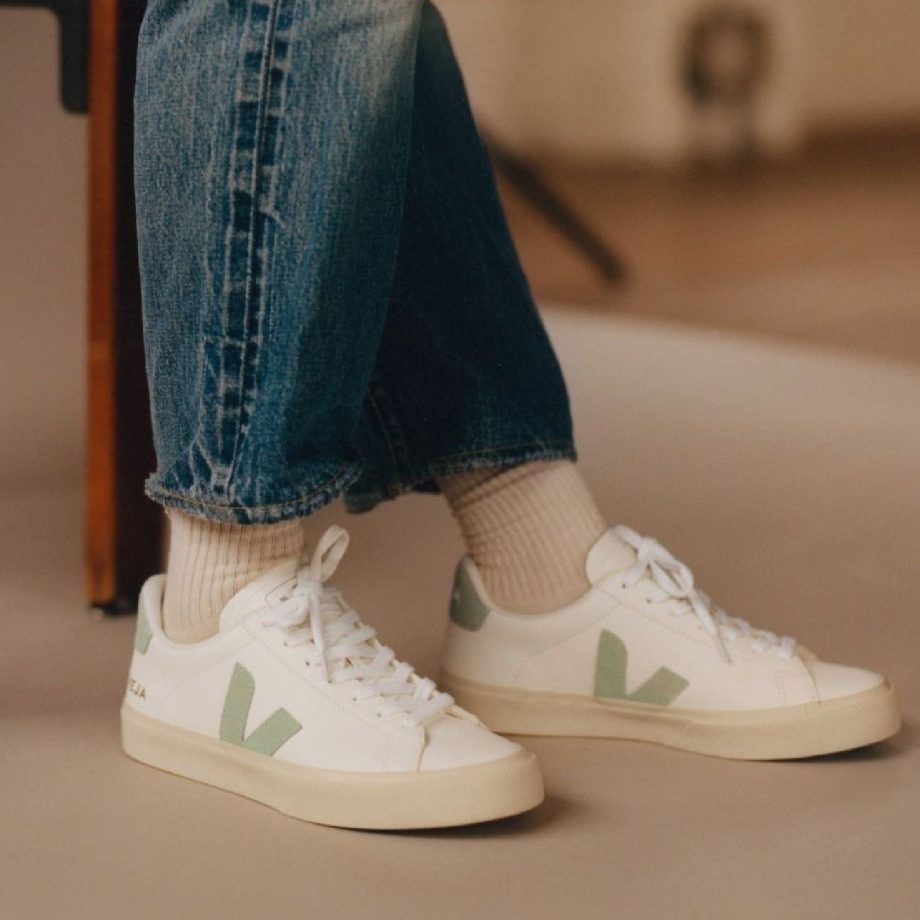 Campo ChromeFree Leather Extra White Matcha | VEJA