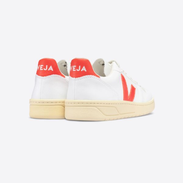 V10 CWL White Orange-Fluo | VEJA