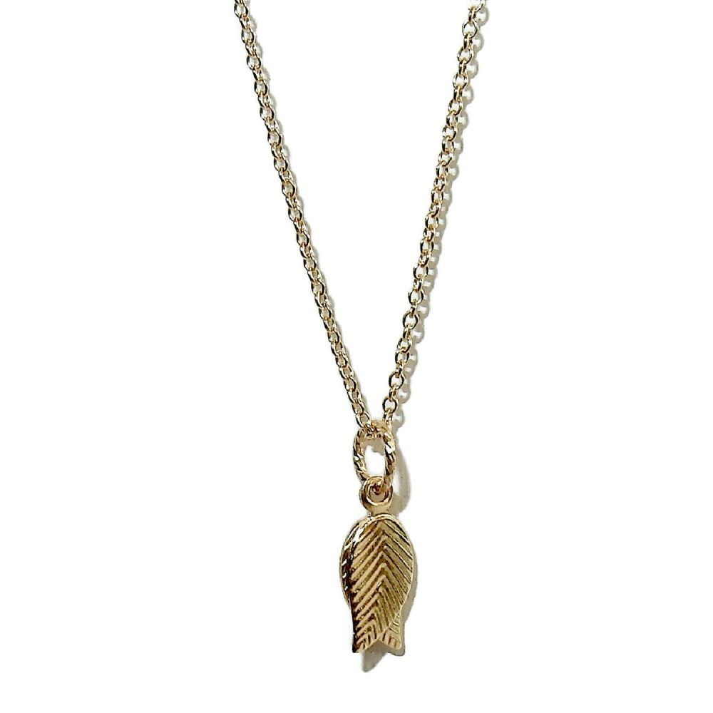Necklace Double Leaf | Gnoes