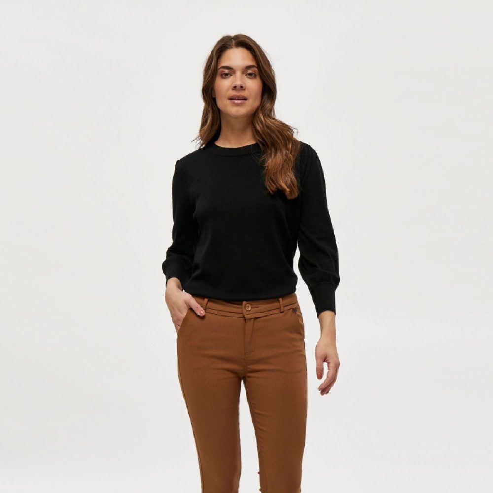 Mersin Knit Tee Black | Minus