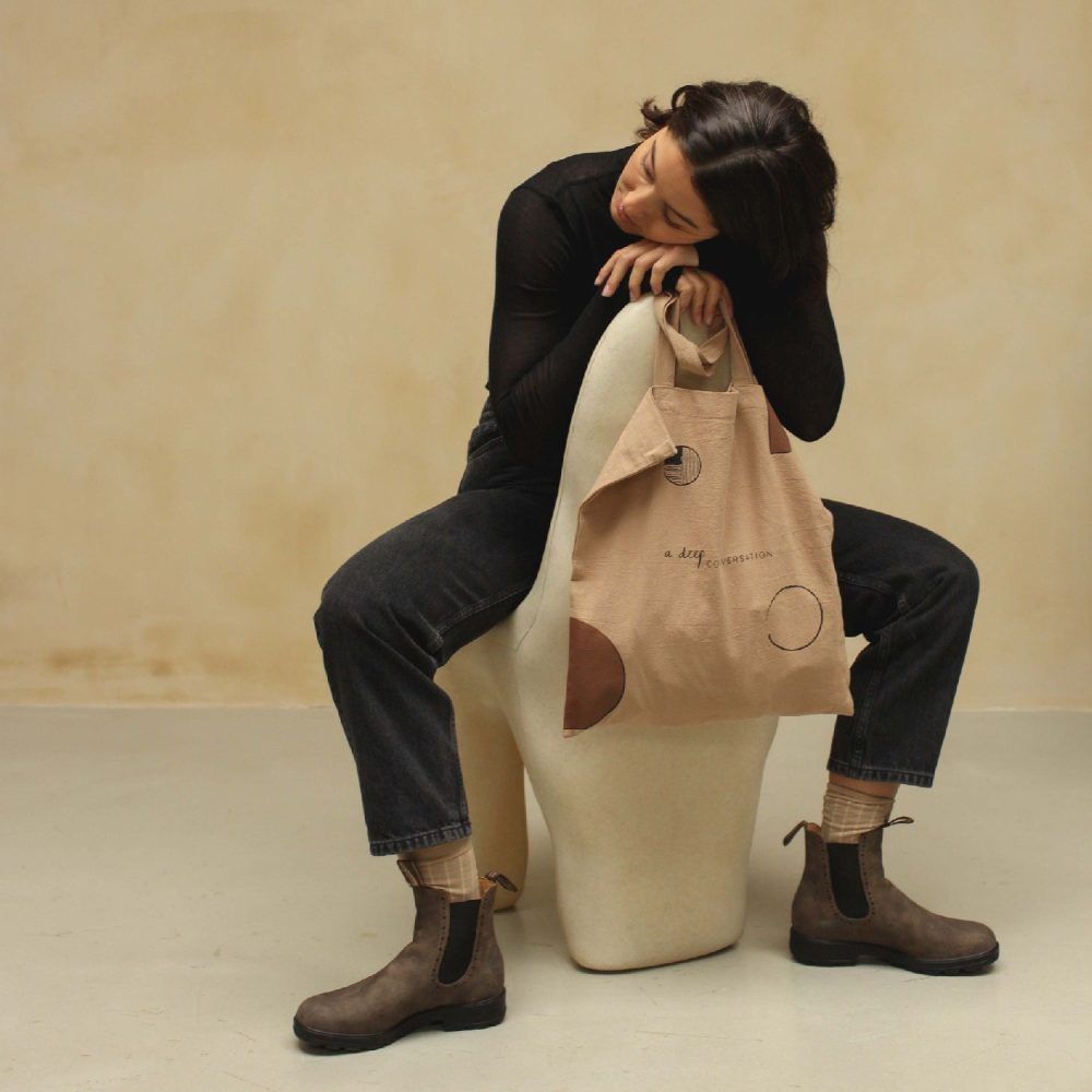 Totebag Deep Conversation | Monk&Anna
