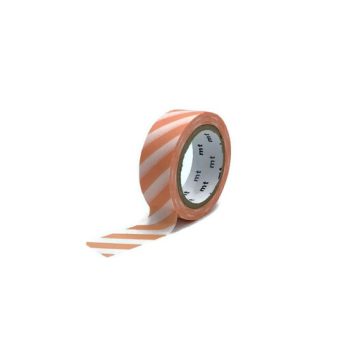 Stripe salmon pink | mt masking tape