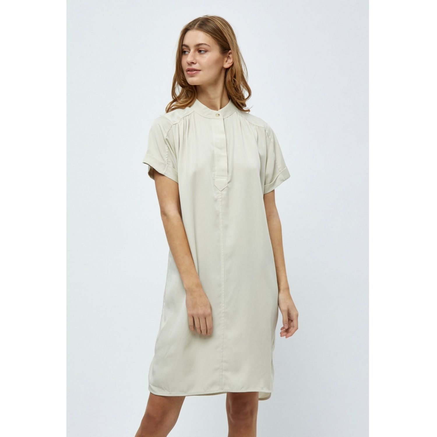 Nilin Shirt Dress Light Birch | Minus