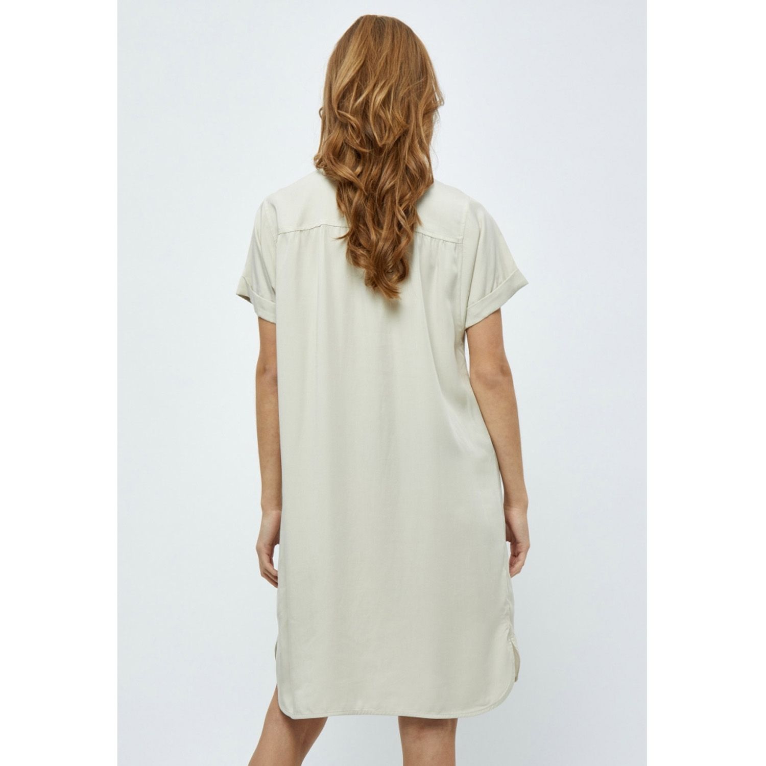 Nilin Shirt Dress Light Birch | Minus