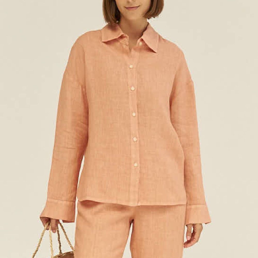 Calcinu Shirt Dark Pink | Mus & Bombon