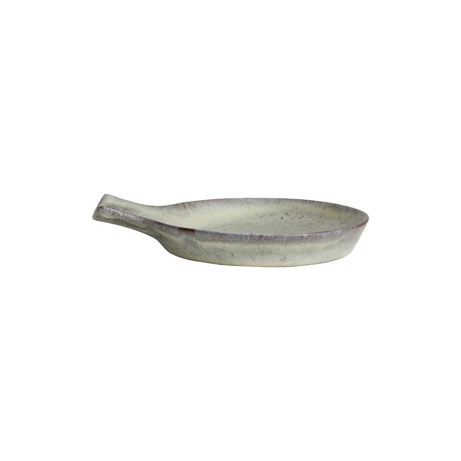 Torc Ceramic Off-White Glaze Spoon Rest | Nordal