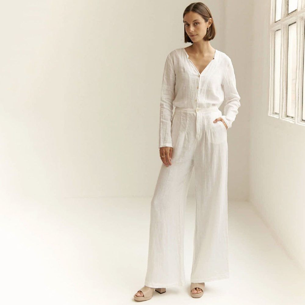 Bonelio Pants White | Mus & Bombon