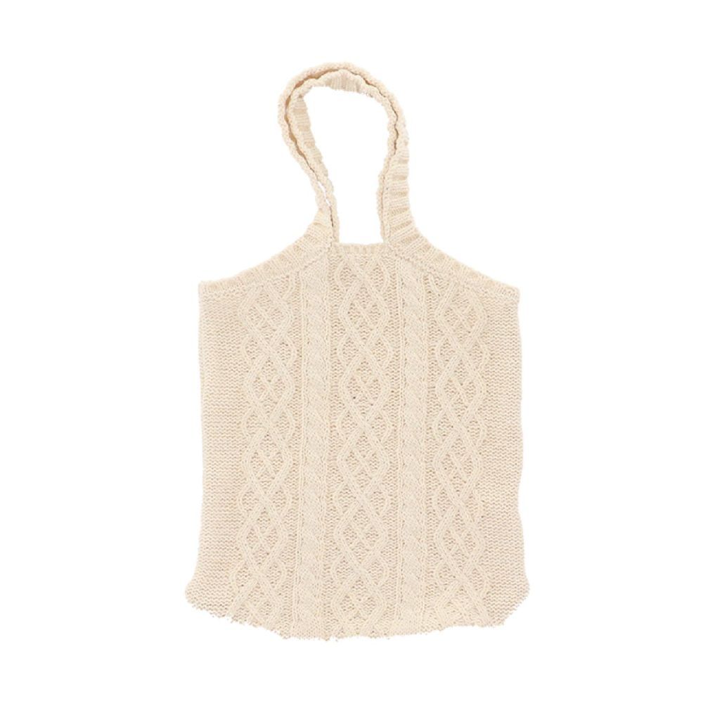 Shopper Knitted Cream | Esschert Design