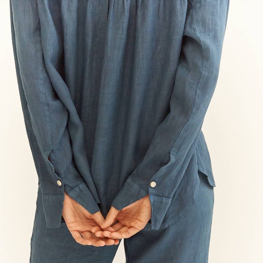 Calcinu Shirt Navy | Mus & Bombon