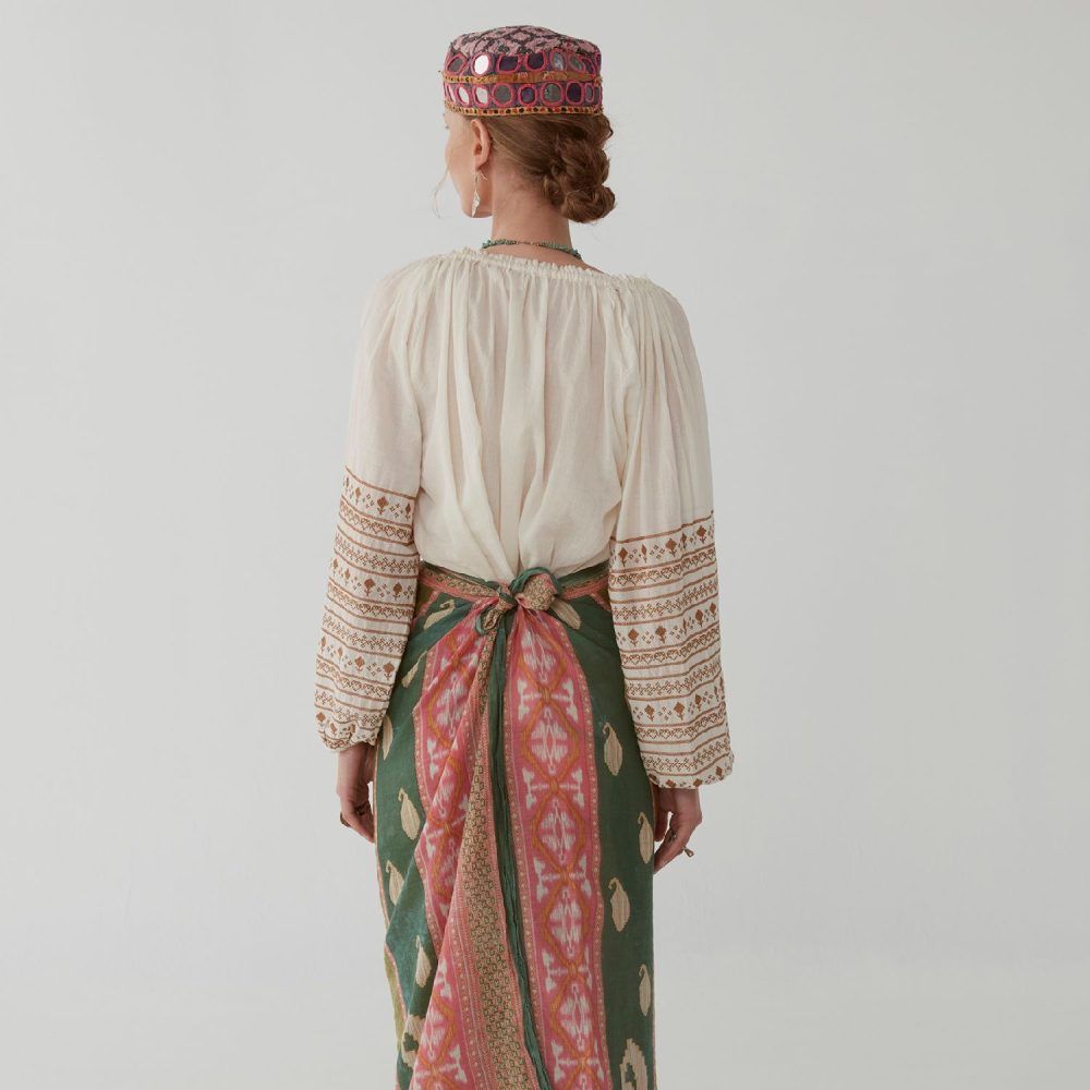 Mina Blouse Ecru | Maison Hotel
