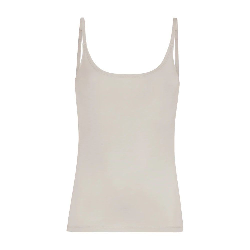 Penelope Singlet Top Bleached Sand | Esmé Studios