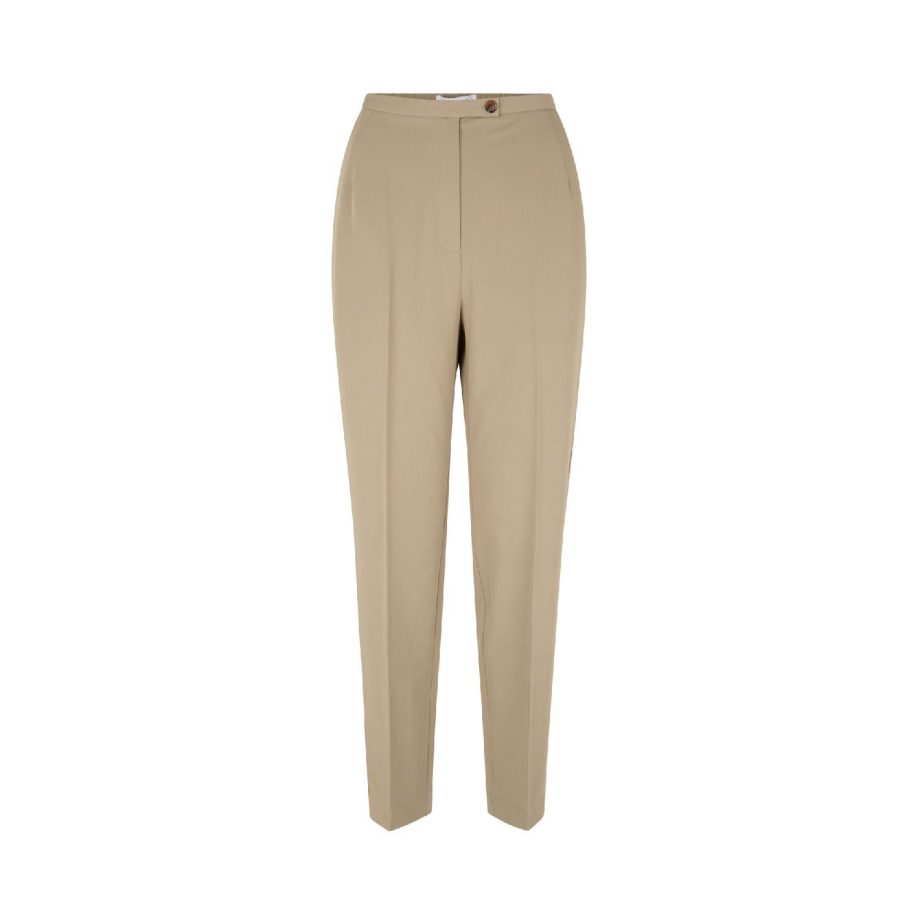 Hallie Trousers Silver Sage | Samsøe Samsøe