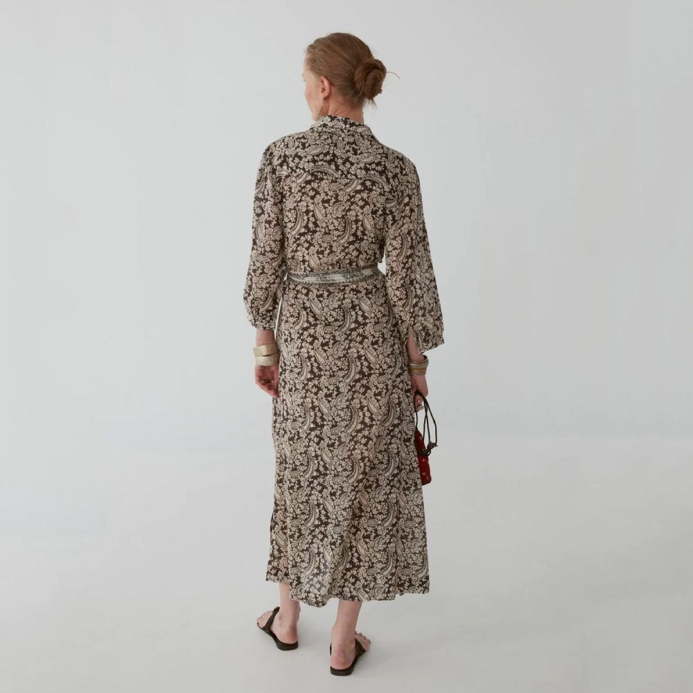 Elsa Dress Charcoal Black | Maison Hotel