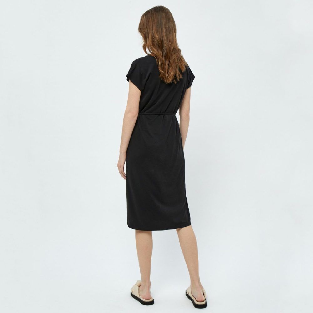 Mariol V-neck Dress Black | Peppercorn