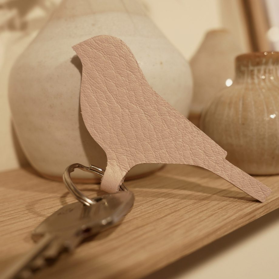 Powder Pink Sleutelhanger Mini Tweet | Keecie