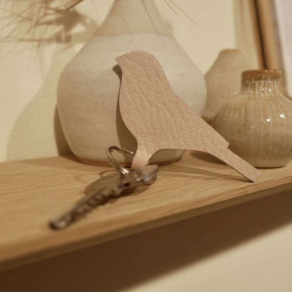 Powder Pink Sleutelhanger Mini Tweet | Keecie