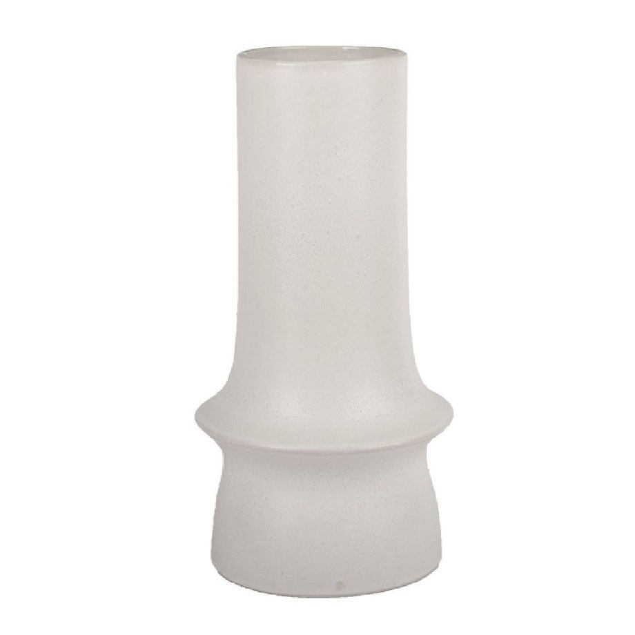 Matthew Vase L | White