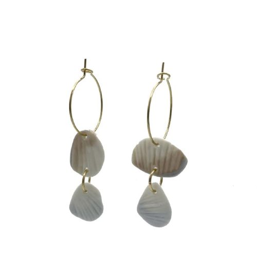 Earring Shells Gold Plated | Charlotte Godfriedt