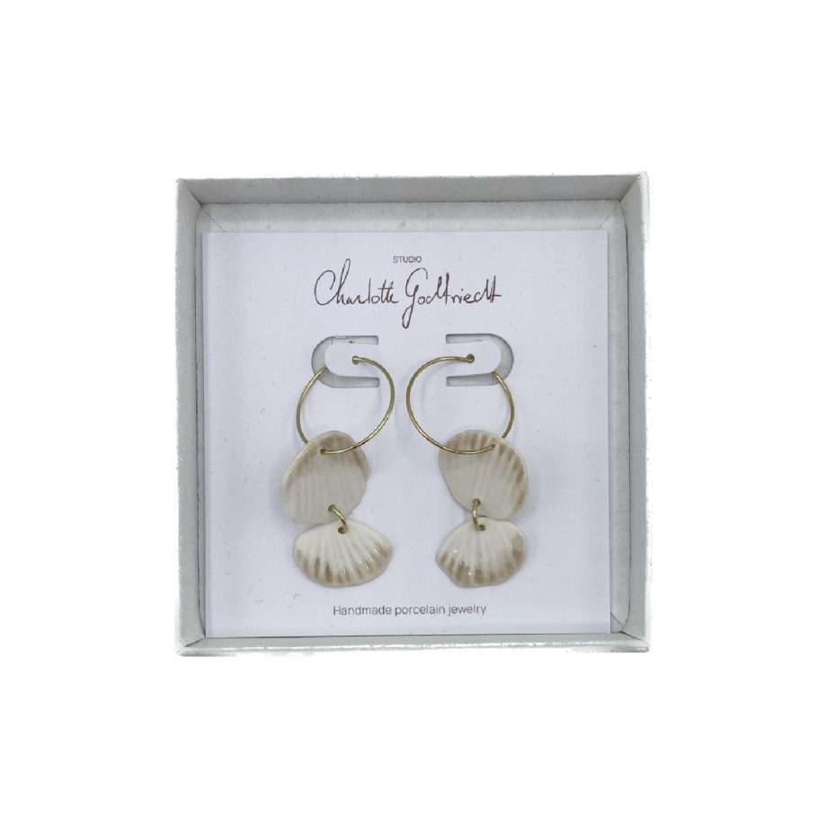 Earring 2 Shells 2 | Charlotte Godfriedt