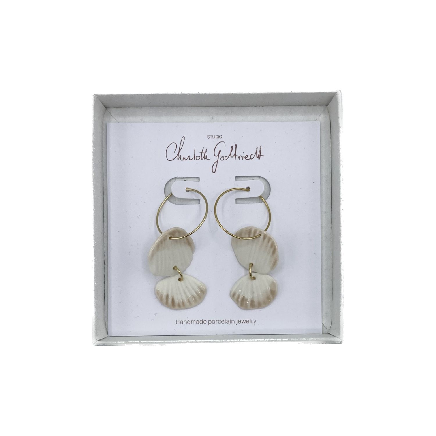 Earring 2 Shells 2 | Charlotte Godfriedt