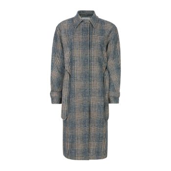 Mya Wool Trenchcoat Coffee Quartz | Soft Rebels