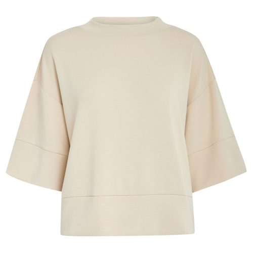 Dicette Half Sleeve Sweat Sandshell | Peppercorn