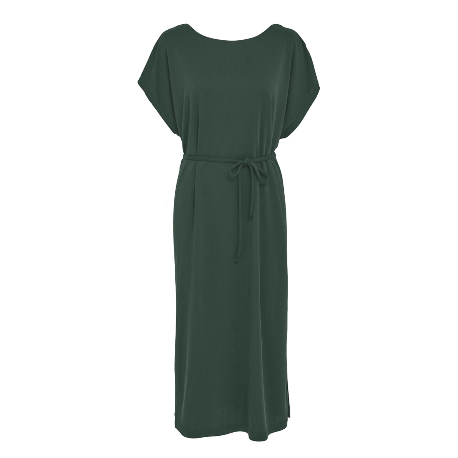 Ophelia Midi Modal Dress Jungle Green | Minus