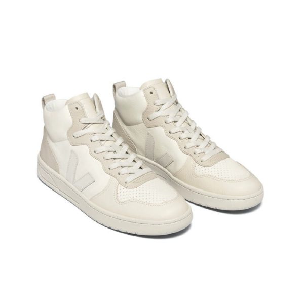 V15 Chromefree Leather Cashew Pierre Multico | VEJA