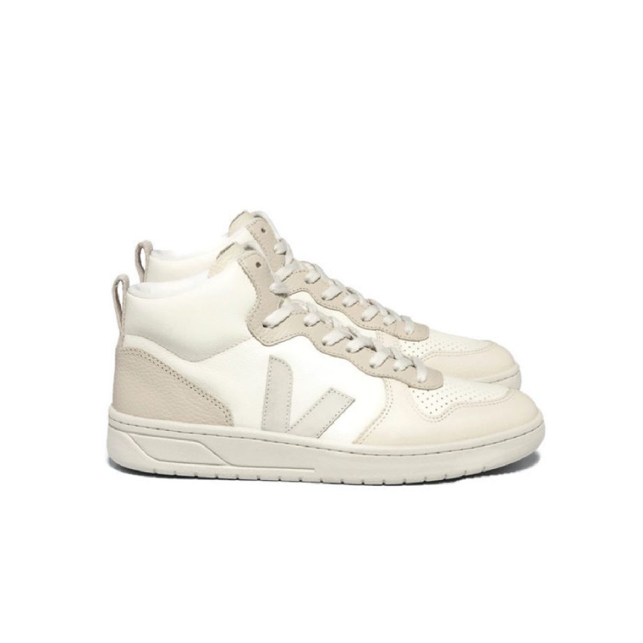 V15 Chromefree Leather Cashew Pierre Multico | VEJA