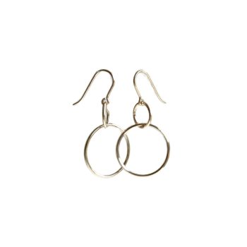 Earrings Double Circle | Gnoes