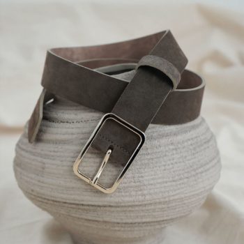 Faura Belt Taupe | Mus & Bombon