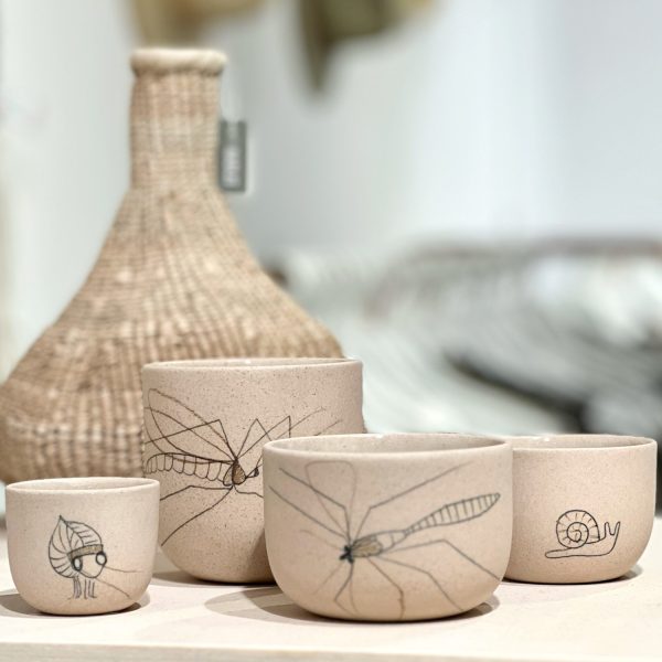 Cup XL Insect Sand | Studio Harm en Elke