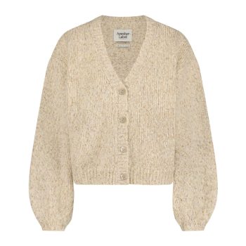 Charlotte Knitted Cardigan Egg White | Another Label