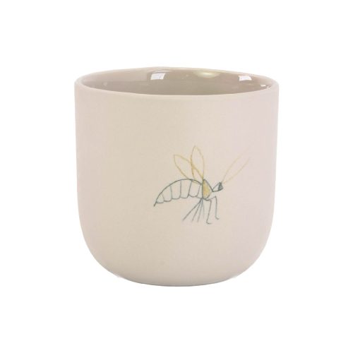Cup XL Insect Grey | Studio Harm en Elke