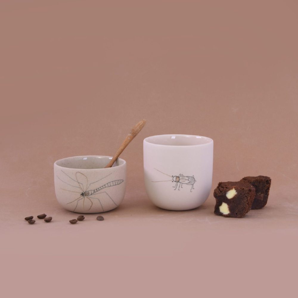 Cup Insect Sand | Studio Harm en Elke
