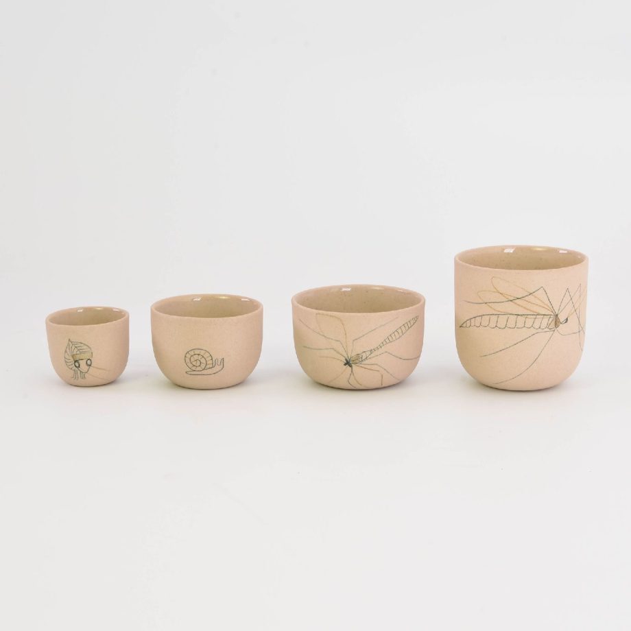 Cup Insect Sand | Studio Harm en Elke