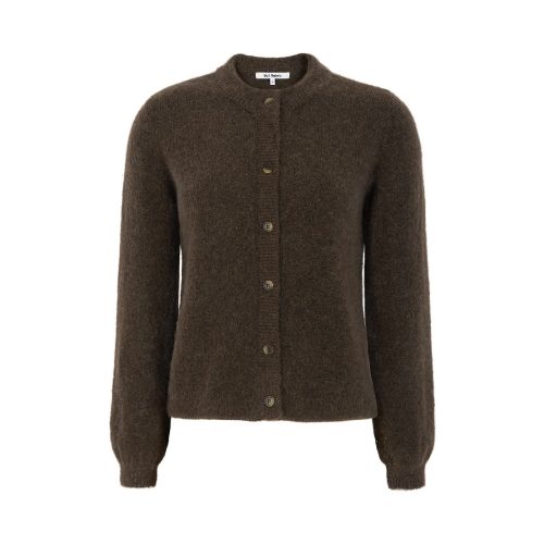 Allison O-neck Cardigan Knit Rain Drum | Soft Rebels