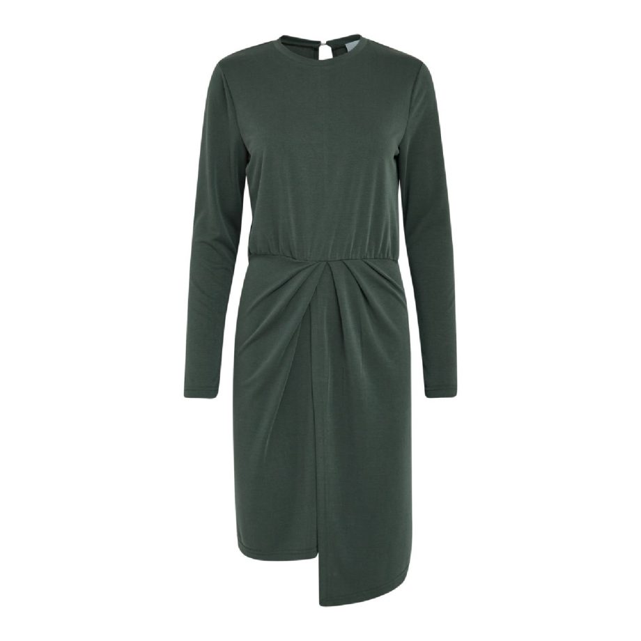 Reyna Midi Dress Jungle Green | Minus