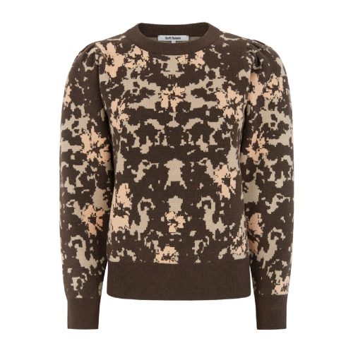 Amira Blouse Knit Rain Drum | Soft Rebels